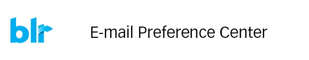 BLR Email Preference Center